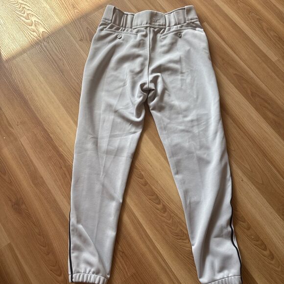 Mizuno Men's Premier Pro Piped Baseball/Softball Pants G2 Gray/Black  Sz Medium - Picture 8 of 9